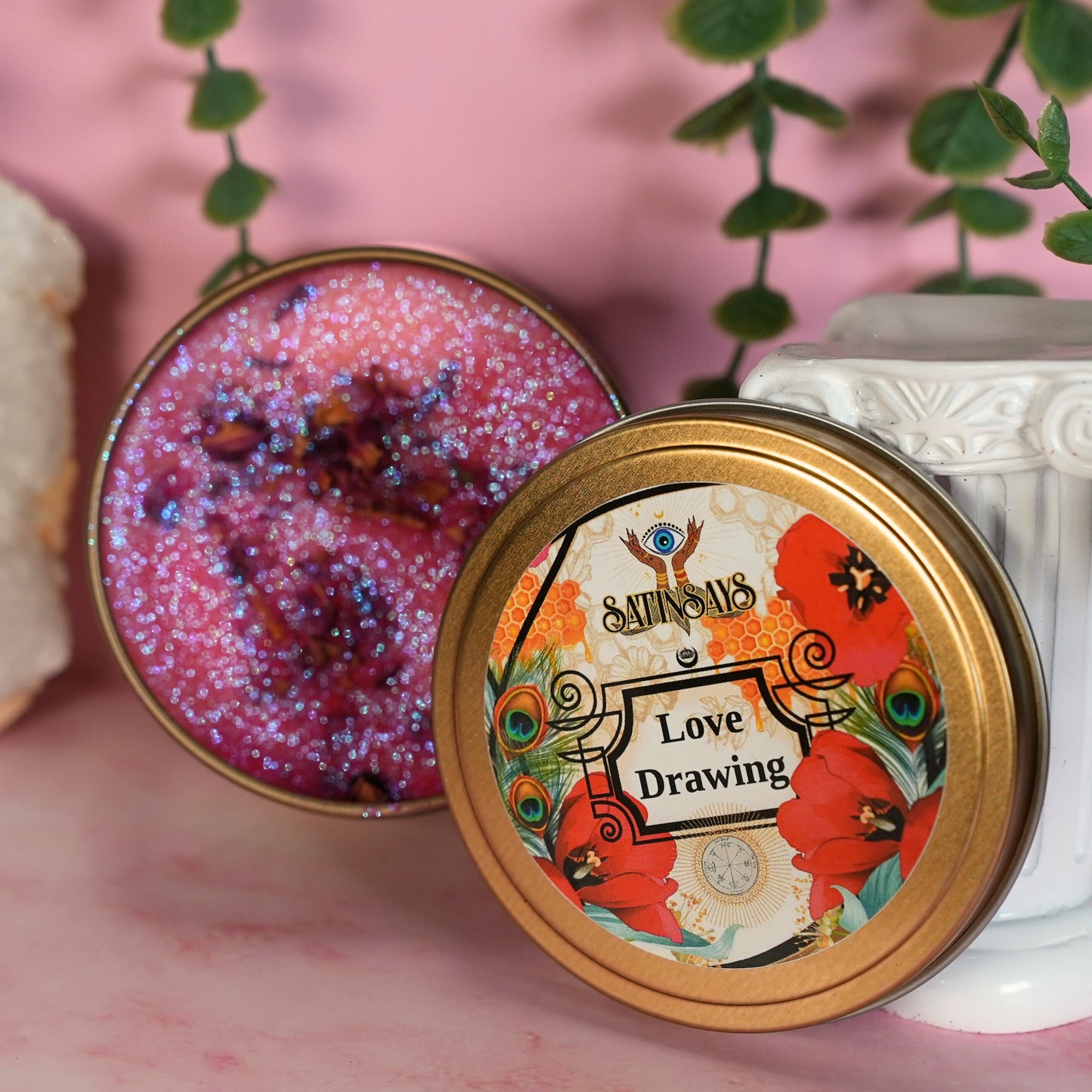 Satin's Blessed© Fixed Candle: Sex & Love Drawing