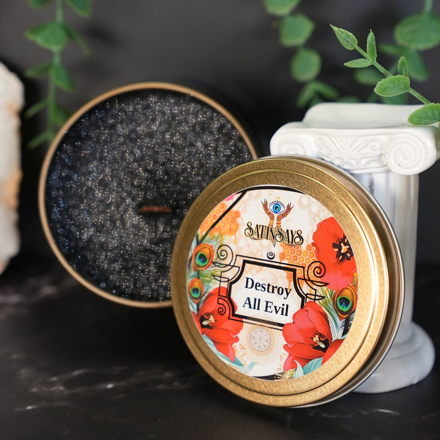 Satin's Blessed© Fixed Candle: Destroy All Evil