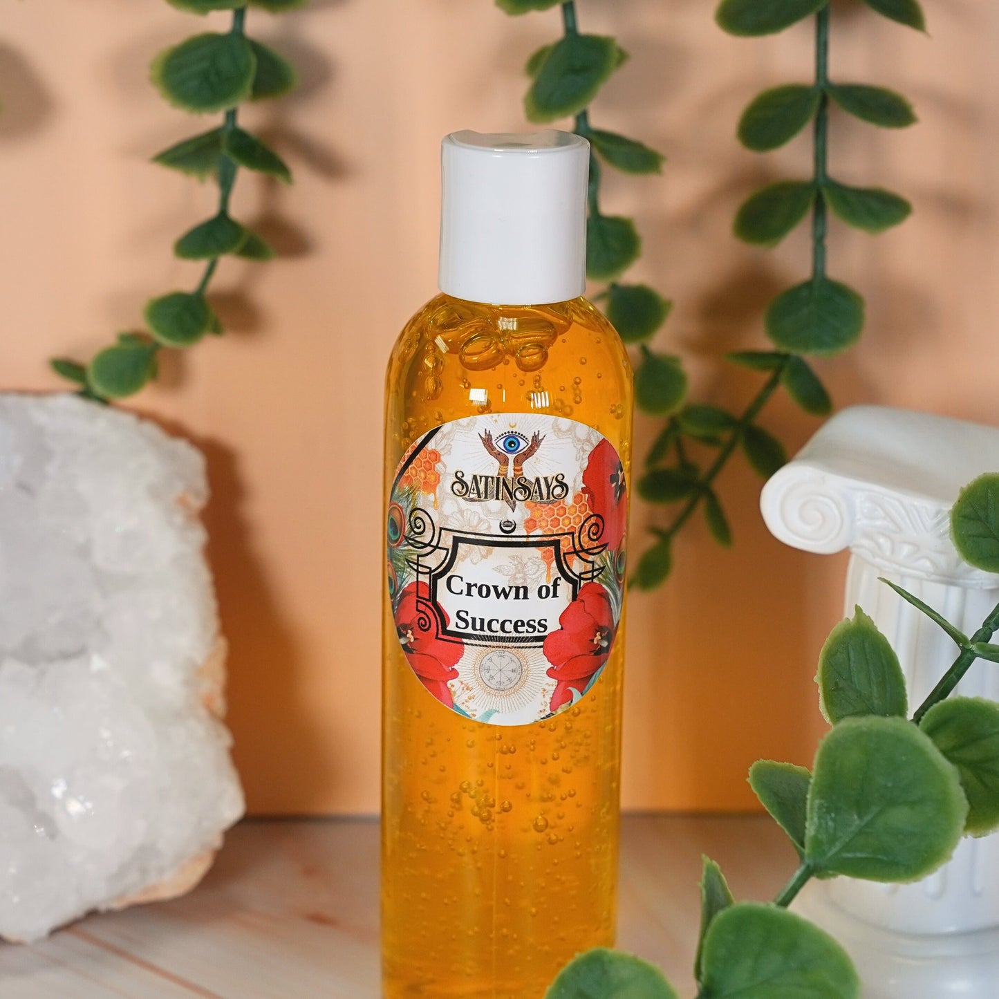 Satin's Blessed© Luxury Body Wash: Crown of Success