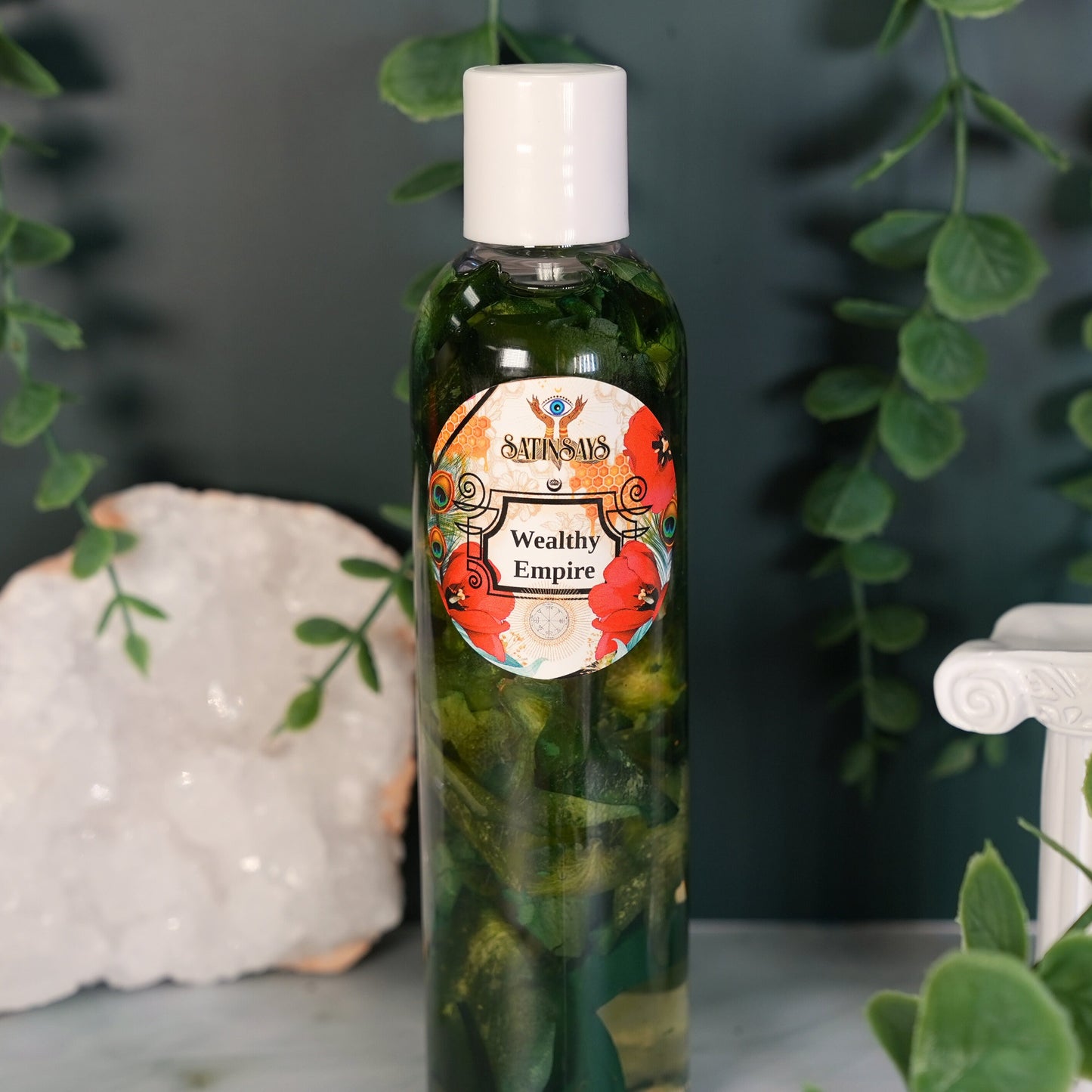 Satin's Blessed© Jumbo Body Oil: Wealthy Empire