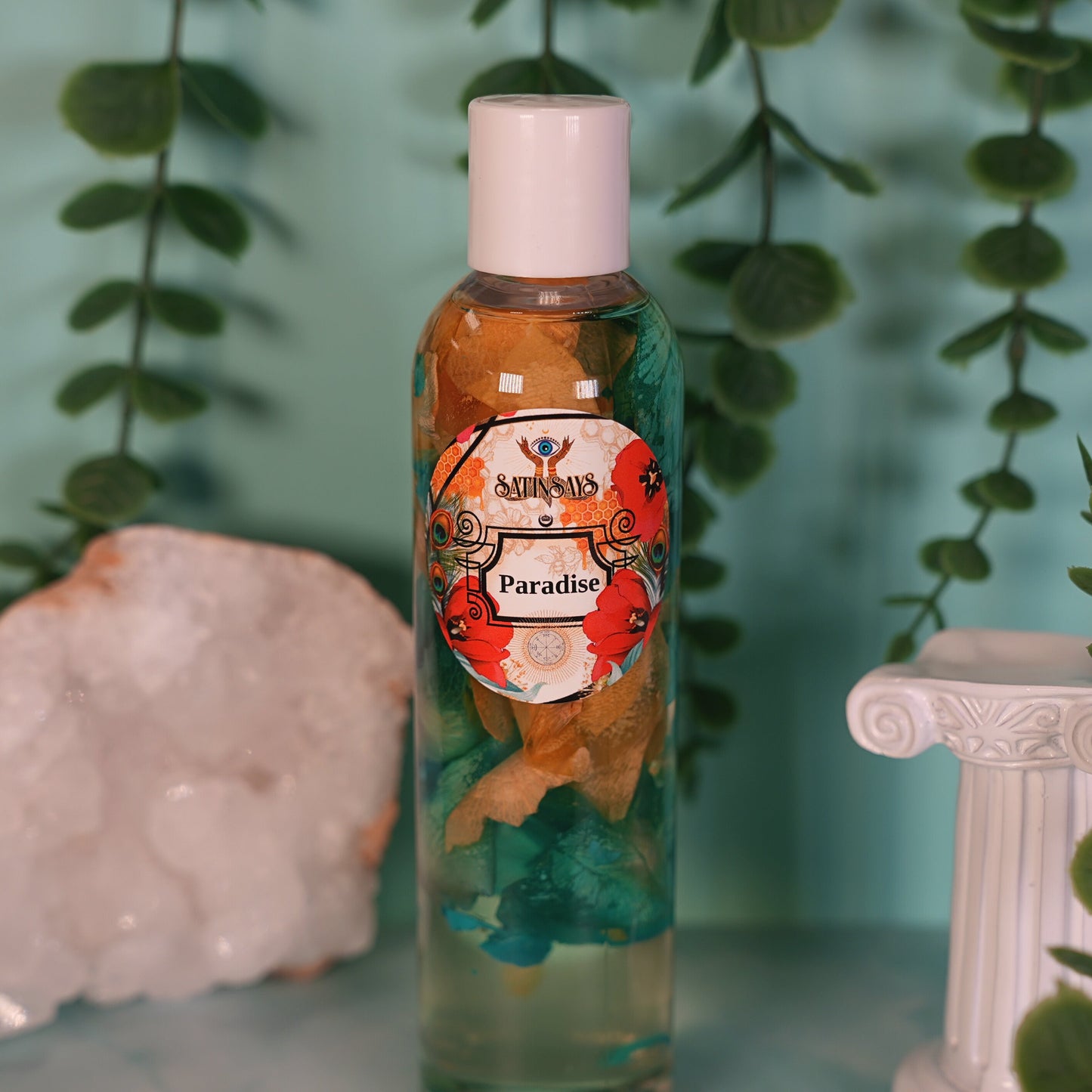 Satin's Blessed© Jumbo Body Oil: Paradise