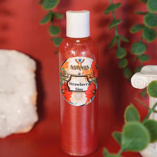 Satin's Blessed© Yoni Wash: Strawberry Sins