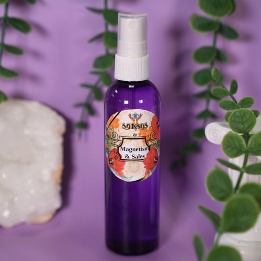 Satin's Blessed© Body Spray: Magnetism & Sales