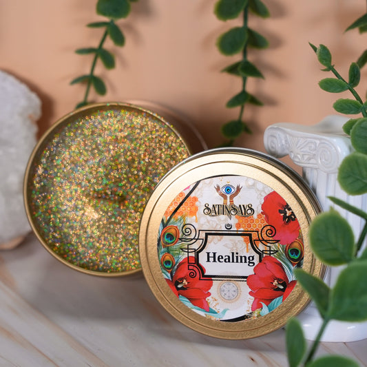 Satin's Blessed© Fixed Candle: Healing Energy
