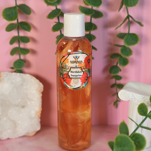 Satin's Blessed© Jumbo Body Oil: Birthday Suprise