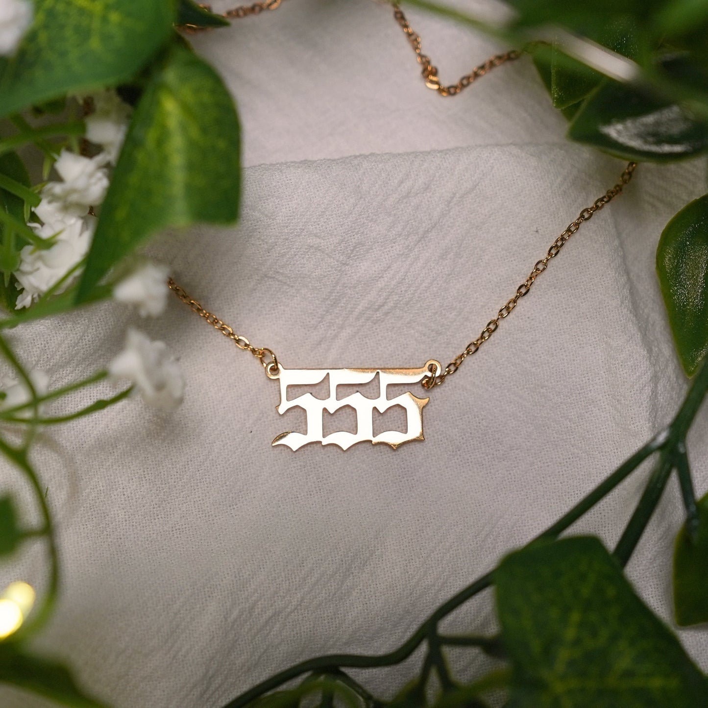 Satin's Blessed© Spiritual Necklace: Angel Numbers