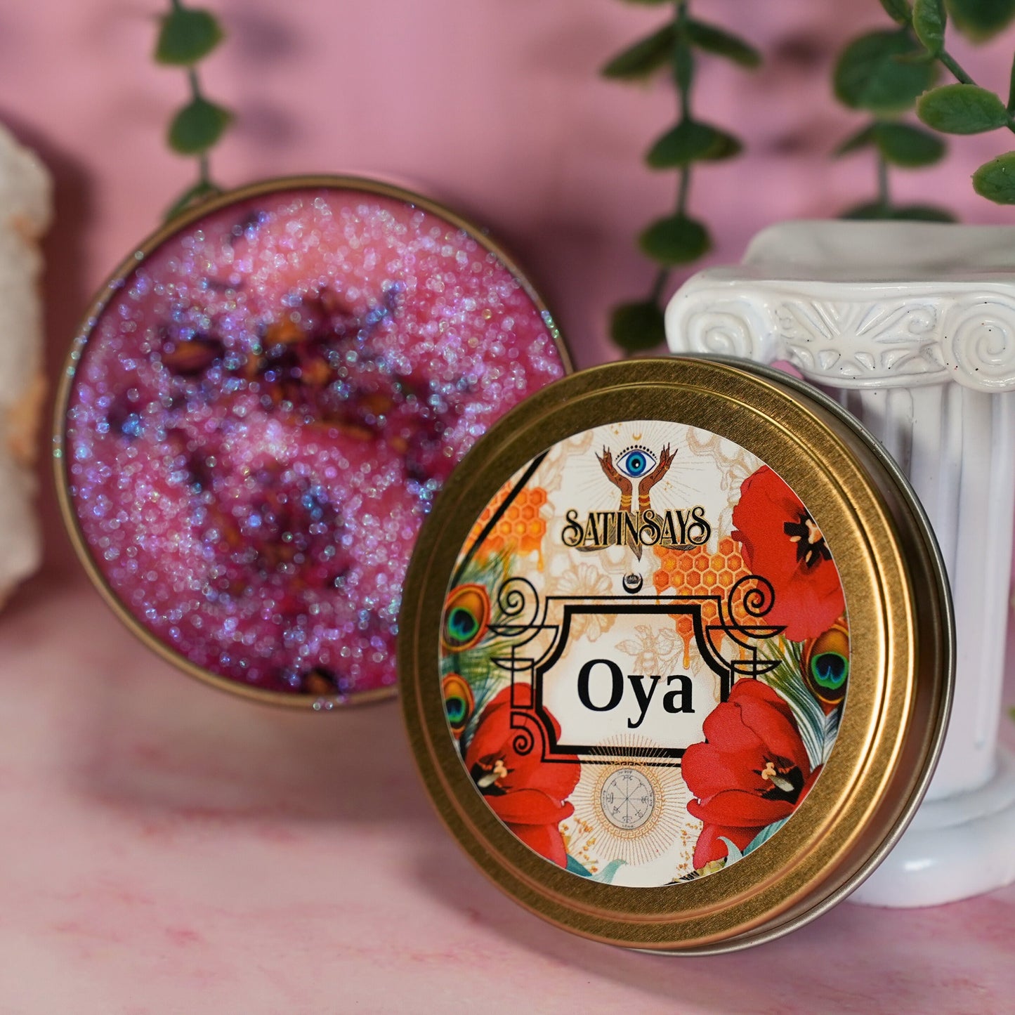 Satin's Blessed© Fixed Candle: Oya