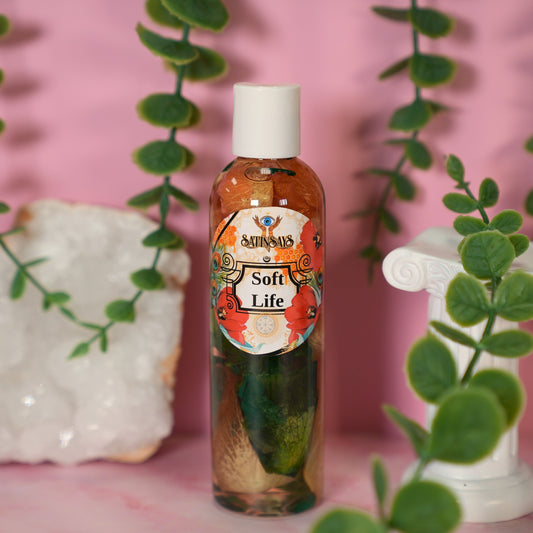 Satin's Blessed© Spiritual Body Oil: Soft Life