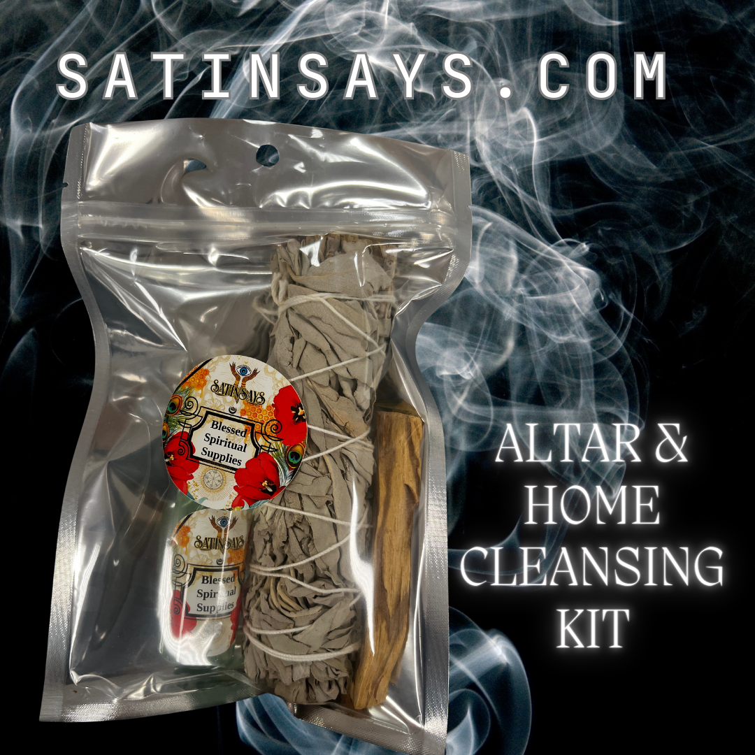 Satin’s Magickal: Beginner’s Witchcraft Altar Kit