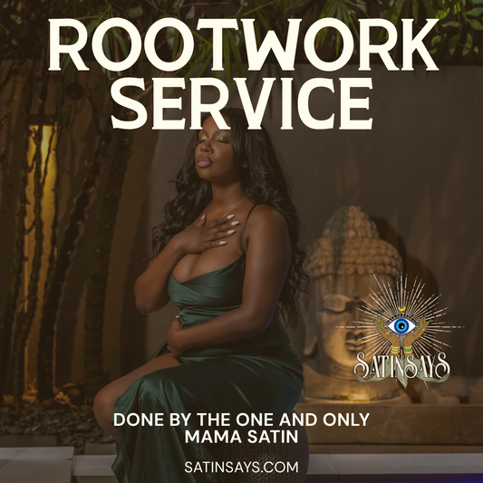 Book Advanced RootWork Service with Mama Satin (no refund after booking, read below)