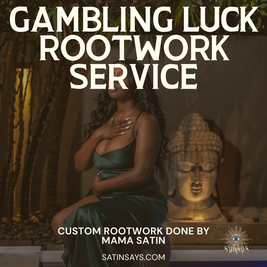 Advanced Rootwork Service | Custom 'Gambling Luck' Ritual by Mama Satin