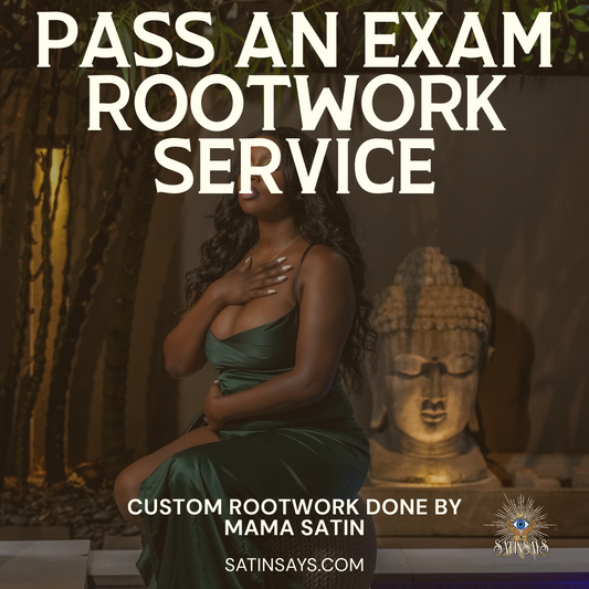 Advanced Rootwork Service | Custom 'Pass An Exam' Ritual