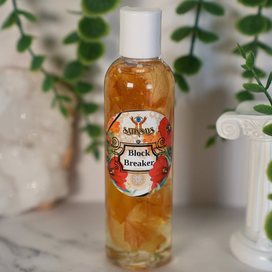 Satin's Blessed© Spiritual Body Oil: Block Breaker