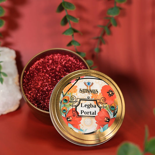 Satin's Blessed© Fixed Candle: Legba Portal