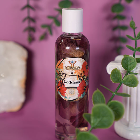 Satin's Blessed© Spiritual Body Oil: Goddess