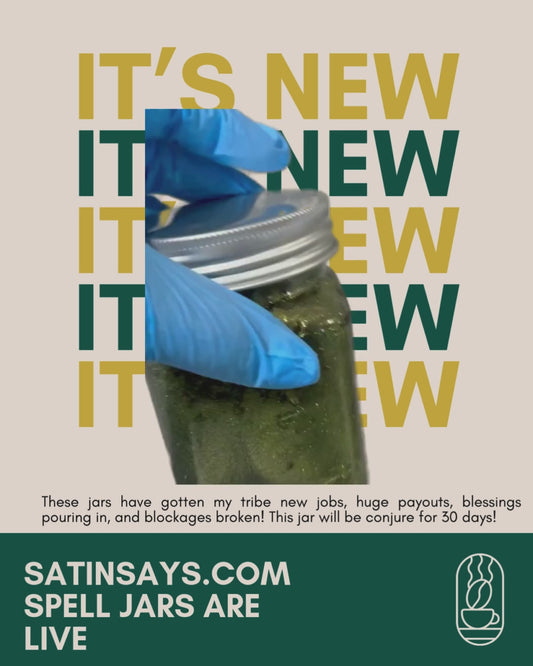 Satin's Blessed© Spell Jars