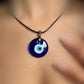 SatinSays Jewelry: Evil Eye Protection Necklace