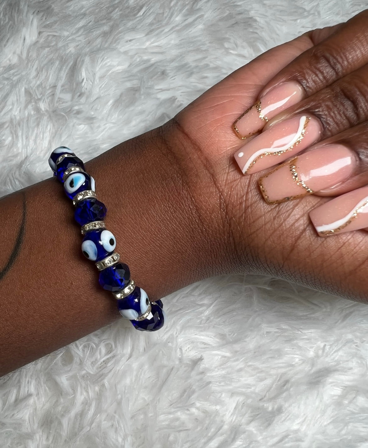 SatinSays Jewelry: Evil Eye Protector Bracelet