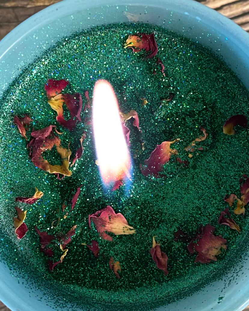 Satin's Magickal© Fixed Candle: Money Magnet💵