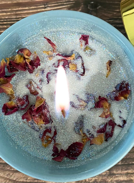 Satin's Magickal© Fixed Candle: Divine Protection Prayer